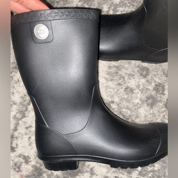 Ugg Shearling Cover rubber rain boot - Picture 3 of 3